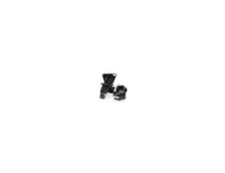Viaro Stroller: Aluminum frame and 3-wheel design. One-hand free-standing fold. Reclining seat and adjustable canopy. Child and parent trays have two cup holders. All wheel suspension and treaded tires. Toe-tap rear brakes. For children up to 50lbs. Strol