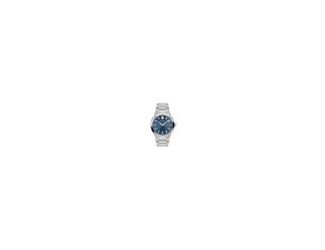 The Museum Imperiale elevates everyday sophistication with a clean, modern silhouette, refined sporty materials, and an evolution of iconic Movado design. This 40mm stainless steel watch features a mid-tone blue sunburst dial with date window detailing, a