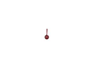 JUHLA Matte Glass Ornaments are made of hand-blown glass in deep, modern, Christmas colors with matching satin ribbon.  The stunning bauble can be hung at your desired length with the printed, colored ribbon. Juhla is a Finnish word meaning celebration. A