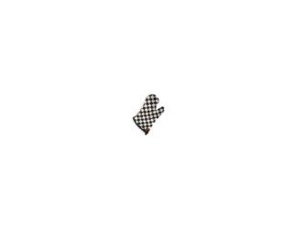 For the hostess who makes entertaining look easy, our  Bistro Oven Mitt protects your hands from the heat. Covered with our signature black and white checks, this kitchen necessity makes the path from oven to table a stylish one.
