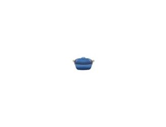Stoneware ensures excellent heat distribution for uniform browning and even cooking. Colorful glaze is nonporous non-reactive scratch-resistant and resists stains and flavor absorption. Virtually non-stick glazed interior easily releases food. Iconic heri