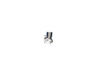 The Outlander XL Camping Chair with Cooler is a heavy duty beach chair with drink holder, cooler, and easy carry transport bag.