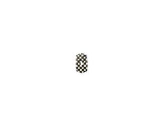 Add classic MacKenzie-Childs patterns to every light switch in your home! Our enameled steel Single Toggle Switch Plate is hand decorated and comes with antiqued-brass-plated hardware for installation.