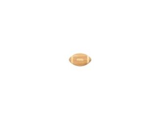 Show your love for football with Picnic Time's Touchdown! Cutting Board, a bamboo-constructed pigskin-inspired cheese board that doubles as a serving platter!