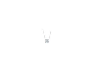 Guaranteed to make you sparkle with glamour, Crislu jewelry uses only the finest cubic zirconia stones. This gorgeous necklace features a cushion-cut cubic zirconia stone set into a sterling silver pendant, sure to provide any ensemble with a touch of ref