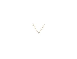 This timeless solitaire necklace showcases a brilliant-cut Diamond Crystalline in a classic 4-prong setting, radiating elegance and sophistication. Suspended on an adjustable Anna Zuckerman signature chain, it offers a choice of 1, 2, or 3 carats in a pla