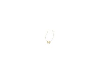 Which style are you bound to get tons of compliments wearing? The Krista Gold Bow Short Pendant Necklace in White Mix, of course! This sweet style is embellished with a radiant blend of crystals and cultured freshwater pearls for maximum impact. 17" Chain