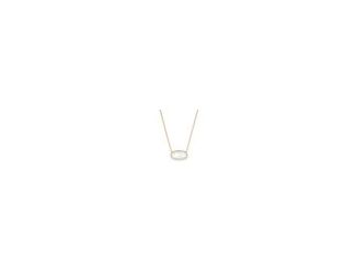 Bigger, bolder, and more beautiful than ever: meet the Elisa Statement Gold Ivory Mother of Pearl Short Pendant Necklace. With a size inspired by our archival Dylan Pendant Necklace, this Elisa is a maximalist take on our bestselling icon, featuring gorge