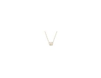 Wrap up your look with the Haley Bow Gold Short Pendant Necklace. Complete with our signature hoofprint detailing, custom-carved mother-of-pearl, and a reversible pendant for double the styling options, this necklace is a must have for any collection. 16"