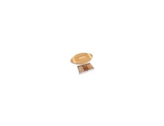 This winning gift combines the fun Touchdown Serving Board with a Somis 3-Pack nut assortment. This bamboo football-shaped board (16" x 8.8" x 0.8") is perfect for game day, doubling as a cutting board and serving tray. Use the laced side for display and 