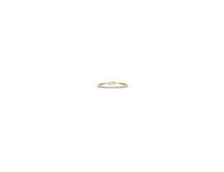 14k Gold Plated with Colored 3mm Cubic Zirconia Tennis Bracelet. This fine and dainty tennis bracelet features round-cut Colored cubic zirconia stones in prong settings. This bracelet has a secure box clasp. This bracelet is available with white cubic zir
