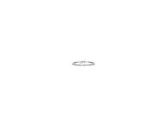 Rhodium Plated with Colored 3mm Cubic Zirconia Tennis Bracelet. This fine and dainty tennis bracelet features round-cut Colored cubic zirconia stones in prong settings. This bracelet has a secure box clasp. Measurement 7 inches.