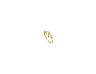 Harness the empowering presence of the serpent with you to your next special occasion wearing this super-luxe bangle bracelet. A highly detailed texture brings this serpent to life in a rich shine, sparkling with emerald green cubic zirconia eyes. A hinge