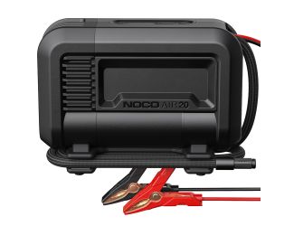 Introducing NOCO AIR20 a 12-volt, 20-amp portable air compressor with a 280-watt motor rated at a maximum pressure of 100 PSI. AIR20 is the next generation of portable air compressors, utilizing advanced motor and airflow design in an unbelievably compact