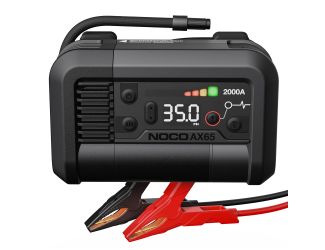 Introducing the AX65, the ultimate all-in-one portable jump starter, tire inflator, and flashlight engineered to be your essential car accessory and emergency roadside companion. With 2000 amps of power, the AX65 effortlessly jump starts everything from c