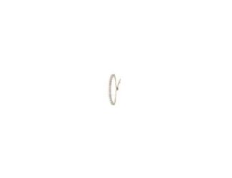 Show your adorable side when you wear this elegant Tennis Bracelet. The delicate gold-plated design is formed using clear round Cubic Zirconia stones set in four prongs in the basket, connected in rows with the other Cubic Zirconia stones.