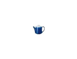 Delight the tea lover in you with the elegant Denby Blue Haze Teapot. The high-quality stoneware is expertly glazed to prevent chipping. It features a curvy and chic handle that adds to its elegance. With a contemporary design and attractive blue shade, t