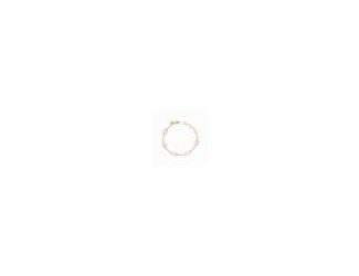 Introducing the Valencia Delicate Bracelet: a timeless adornment crafted to capture hearts. Delicately entwined along its slender chain are five luminous mother-of-pearl stations, each a testament to elegance and grace. With its understated beauty and und