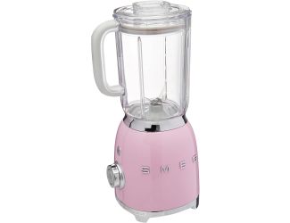 Pre-set programs: 4 (Smoothie, Green Smoothie, Ice-Crush, Auto-clean)Control: Buttons and control knob Material: Plastic Safety engine block Max spin: 18000 rpm Motor with Smooth Start function Min spin: 9000 rpm Blade group material: Stainless steel Blad