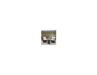 Pattaya 3pc Outdoor Chat Set is the perfect cozy place to sit outdoors while eating, chatting, or relaxing. Complete with seat and back cushions, you can be comfortable while the PE wicker set fends off the outdoor elements. Features: 3pc set includes 2 c