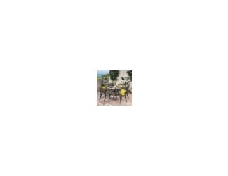 Impress your guests with a gorgeous dining set that gives your backyard or patio space an atmosphere of refined elegance. Featuring a beautiful classic look, our dining set opens any outdoor space into one of incredible design and texture. Made with cast 