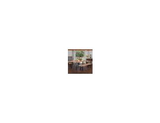 This Arlington dining set is perfect for your rustic themed home (or any home you may have.) featuring two benches and a table, this cottage dining set helps enhance the overall appearance of your room. Ideal for casual get together, this table will becom