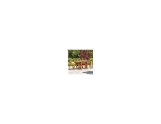 This complete wood dining set is the perfect solution to your outdoor dining search. Complete with six acacia wood chairs that pair beautifully with the matching acacia wood table, this set is sure to shine on your patio. Enjoy hosting again and through t