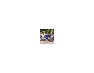 The perfect chair for lounging outdoors, this piece combines the classic looks of wicker furniture with the utmost in comfort and functionality. The plush cushions and swivel base offer something that other outdoor furniture doesn't. Use it by the pool, o
