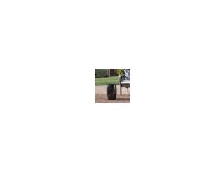 This attractive cut-out side table is the perfect grace note for your backyard, garden, or patio. Its all-metal construction will hold up to the weather and age very nicely. Ideal when combined with a chair to create a cozy corner, this might also be used