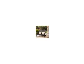 This slat-backed outdoor Adirondack loveseat combines ultimate comfort with timeless style. Made from the highest quality acacia wood, it is designed to hold up to the elements and look great. A perfect addition to your patio, backyard, or garden. Product