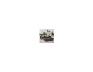 Enjoy cool summer nights by the fire in your own personal oasis with this loveseat and fire pit set. Featuring rust-proof aluminum and water resistant cushions, this outdoor set is a breeze to care for, so you can unwind more and worry less. The sleek des