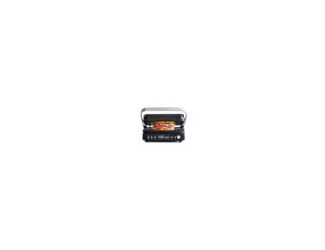 6-in-1 Multi-Grill: contact grill contact griddle panini press mixed grill/griddle open grill and open griddle. Thermolon Volt coating withstands the strain of modern appliances. Healthy ceramic nonstick coating is made without PFAS PFOA lead or cadmium. 
