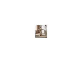 Add warmth and character to your living room with the Joanna Side Table. This accent table is sure to be a standout, thanks to its rustic finish with unique white wire-brushing. Its classic farmhouse elements blend with a variety of home styles-from cozy 