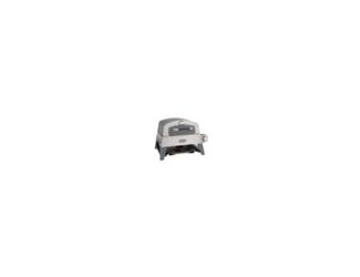 Pizza oven has a 13" pizza stone distributes heat evenly. Preset pizza temperature setting. Cast iron griddle provides 230 square inches of cooking space. Grease drain hole on griddle plate. Grill is powered by a 15000 BTU burner. Grill provides 260 squar