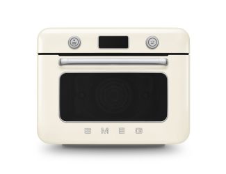 Countertop combi steam oven made in Italy: Smeg best in class oven technology, now designed for your cooking top. Versatility and professional level results thanks to traditional cooking functions, steam cooking functions and built-in chef recipes. 

Vers