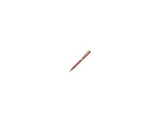 Cacharel ballpoint with a slightly retro shape and a matte bright coral lacquer finish completed  with luxurious & feminine light gold trim.