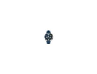 Objectively refined, and subjectively irresistible, this Ducati chronograph is a statement. The 44x52.5mm brushed case balances stealth and strength, while the tachymeter topring is a nod to Ducati's obsession with speed. A curved glass reveals a blue and