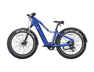 The power and ruggedness of the OKAI Ranger lies beneath its elegant, clean line exterior. A long-range interchangeable battery, large integrated full-color touchscreen LCD display, 26" x 4" fat tires, adjustable front suspension, powerful 750-watt rated 