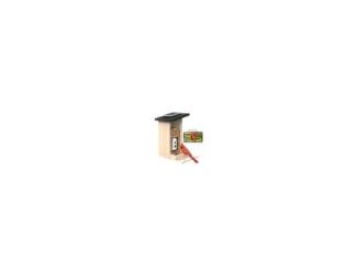 This smart solar bird feeder combines eco friendly design with real time bird watching. Made from durable fir wood with a waterproof sloped roof and adjustable solar panel, it features a 1080P wide angle camera, AI bird identification, and two way audio. 