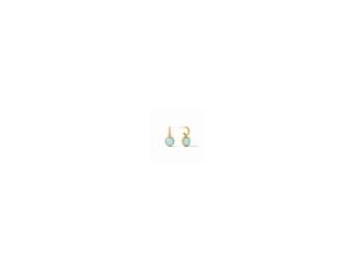Designed for versatility and timeless appeal, the Julie Vos Fleur-de-Lis Hoop & Charm Earrings feature a dual-sided design that offers two looks in one. On one side, a glittering gemstone charm adds a touch of brilliance, while the reverse showcases a fle