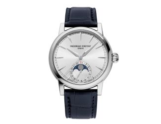 Frederique Constant's flagship Classic Moonphase Date Manufacture is restrained, elegant and contemporary, staying true to its traditional DNA even as the collection expands to include three new 40mm variations endowed with the new Classic steel case. Des