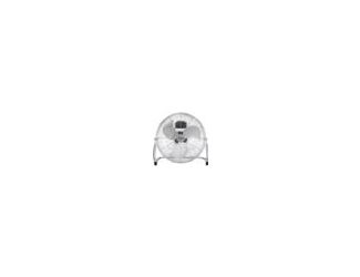 The 20" Super-Power Commercial Floor Fan in Chrome combines style and high functionality for powerful air circulation. It features retro push-button controls with three speed settings, allowing you to customize airflow to your needs. The fan is equipped w