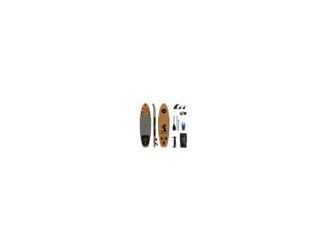 The GRUVN 11' Classic Wood SUP all around inflatable paddle board is designed for the paddler who is interested in a variety of paddle boarding activities. Whether you're cruising a lake, into recreational touring or surfing, this versatile, wide width SU