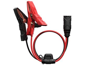 X-Connect Micro Battery Clamps with M6 Eyelets allows a battery charger to connect quickly to any battery. Replace a lost connector or add a set to a convenient location for easy charging. Remove the eyelets from the clamps to mount the connectors to the 