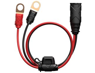 X-Connect XL Eyelet Terminal allows a battery charger to connect quickly to any battery. Replace a lost connector or permanently mount one on your car, boat, truck, or any other vehicle for easy charging. Permanently mount a battery connection to any batt