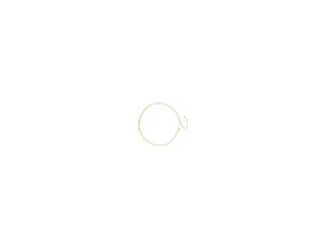 Make this shiny cable link chain bracelet a must-have for your bracelet collection! Glossy cable link chains in 14k gold plating give this classic style timeless glamor. A lobster clasp extension chain keeps this bracelet secure, perfect for wearing frequ