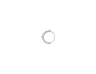 Elevate your elegance with this meticulously crafted white gold plated station tennis necklace. Designed to captivate, the necklace features a sequence of clear cubic zirconia stones in prong settings, alternating between 3mm and 4mm sizes. Each 4mm stone