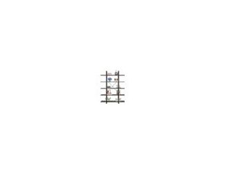 Elevate your organization with the 70" 5-Tier Vintage Industrial Black Bookshelf, a robust storage solution for living rooms, offices, or kitchens. Measuring 47. 24" W x 11. 02" D x 70. 07" H, this freestanding bookcase features five extra-large spacious 