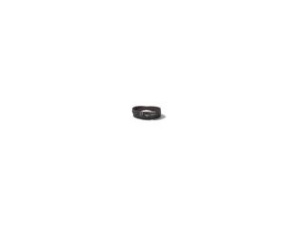 A Precisionist bracelet with a casual design for a more laid back day. Black leather double wrap bracelet with contrasting brown lining. Black ion-plated stainless steel hook clasp and rectangle. Rectangle set with 44 1.0mm (0.21 CTW) brown diamonds. Bulo