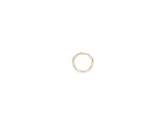 Add effortless edge to your stack with this 14k yellow gold plated sterling silver chunky link bracelet. Featuring a mix of polished and textured elongated links, this 7.5" bracelet offers just the right balance of bold and refined. Secures with a lobster